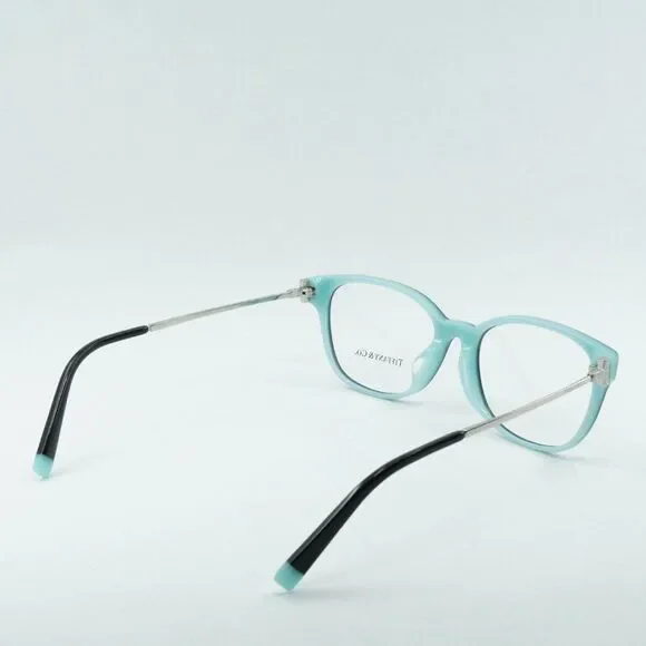 NEW TIFFANY & CO TF2177F 8055 BLACK ON TIFFANY BLUE EYEGLASSES - Picture 10 of 10